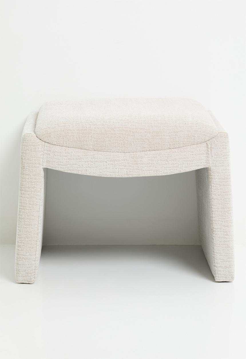 Sixth Floor - Loopy ottoman - natural