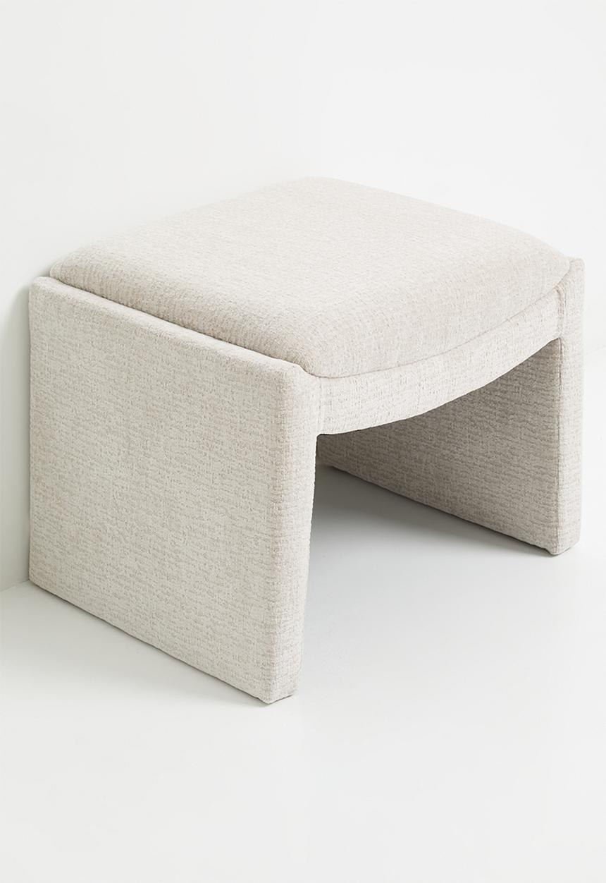 Sixth Floor - Loopy ottoman - natural