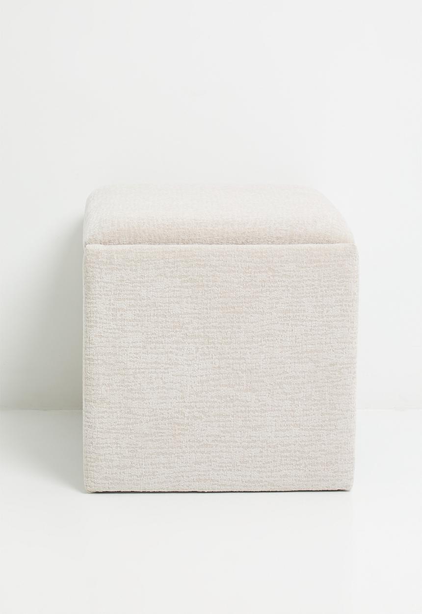 Sixth Floor - Loopy ottoman - natural