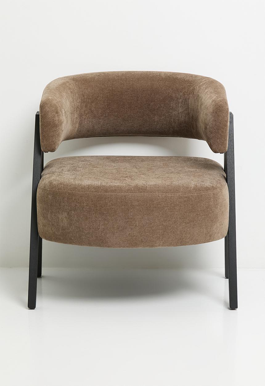 Sixth Floor - Huggie occasional chair - mocha