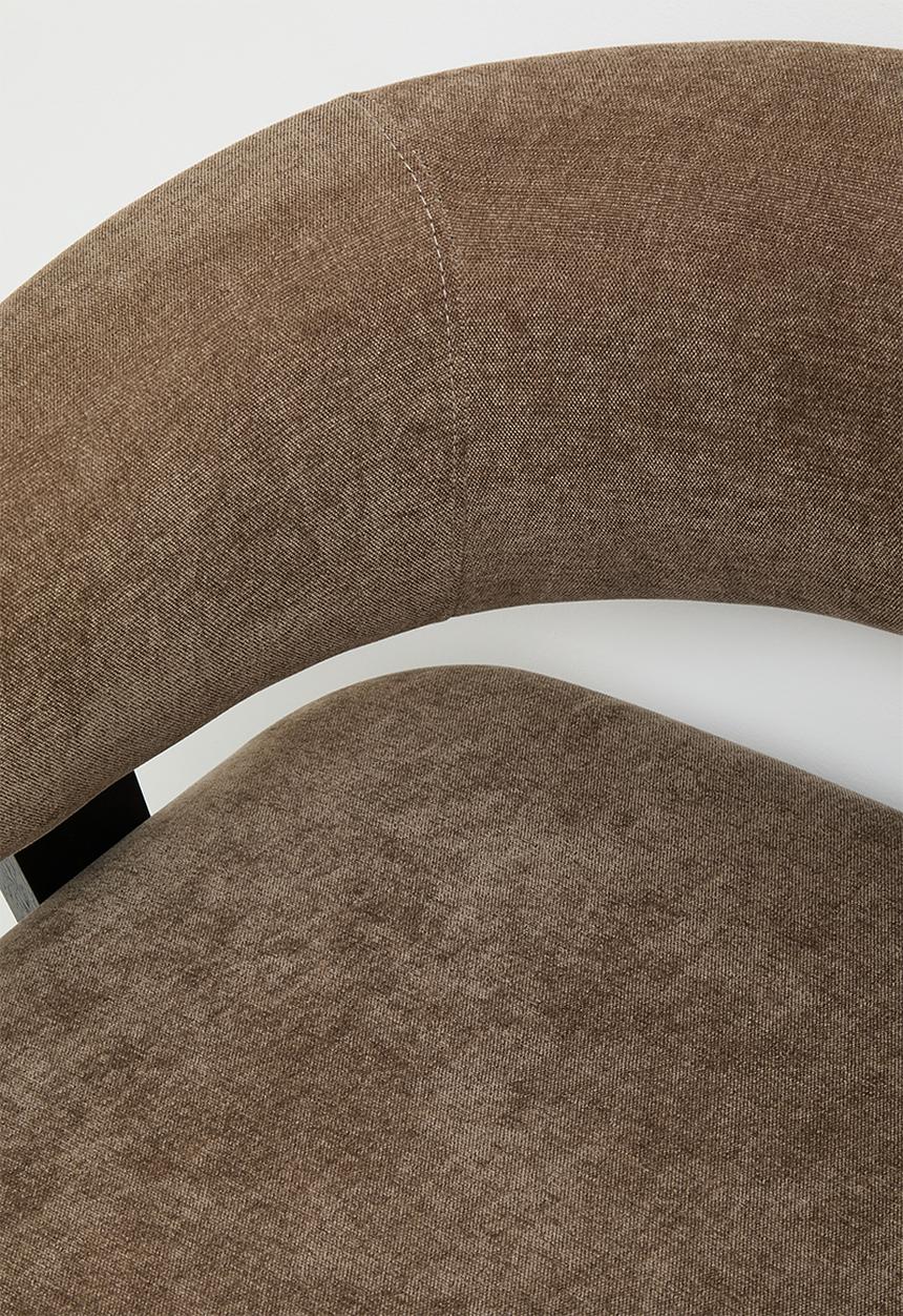 Sixth Floor - Huggie occasional chair - mocha