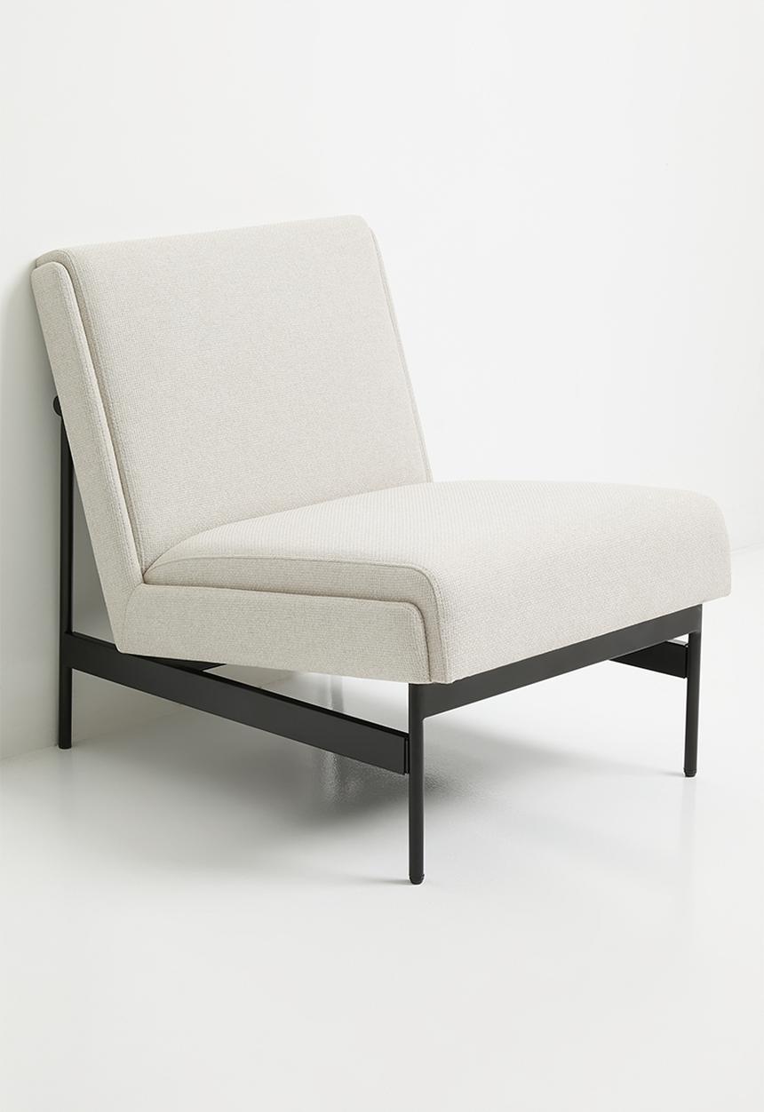 Sixth Floor - Slip occasional chair - snow
