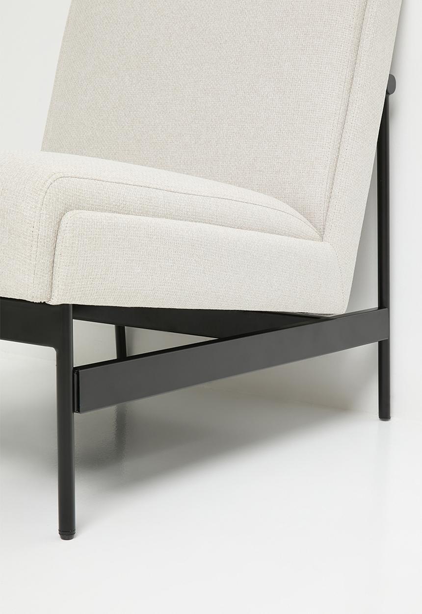 Sixth Floor - Slip occasional chair - snow