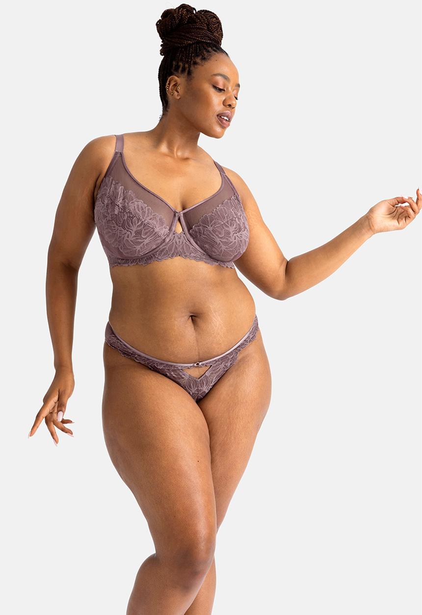 DORINA - Curve Briella wired bra - purple