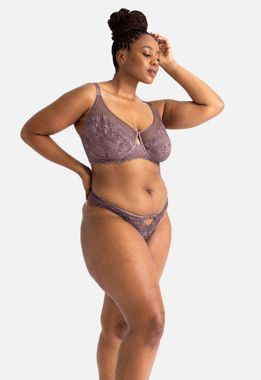 DORINA - Curve Briella wired bra - purple