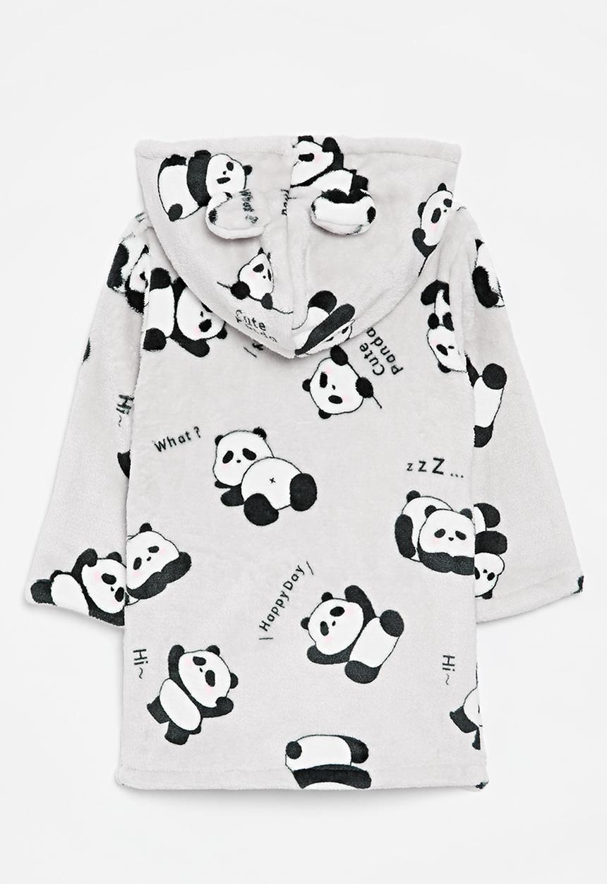 Pop Candy - Printed gown-grey
