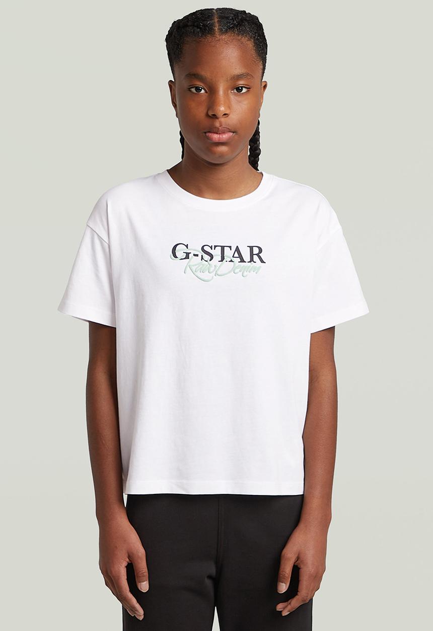G-STAR - T-shirt short sleeve loose - white