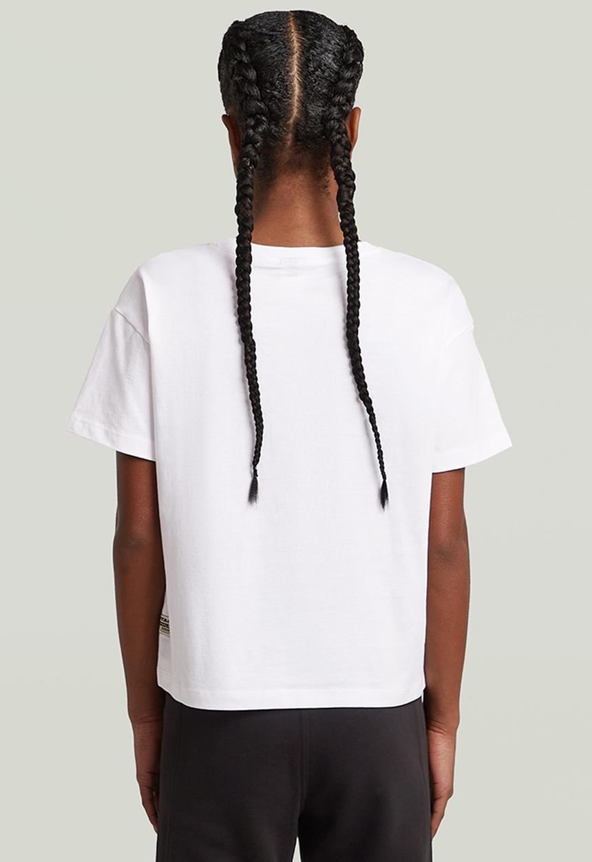 G-STAR - T-shirt short sleeve loose - white