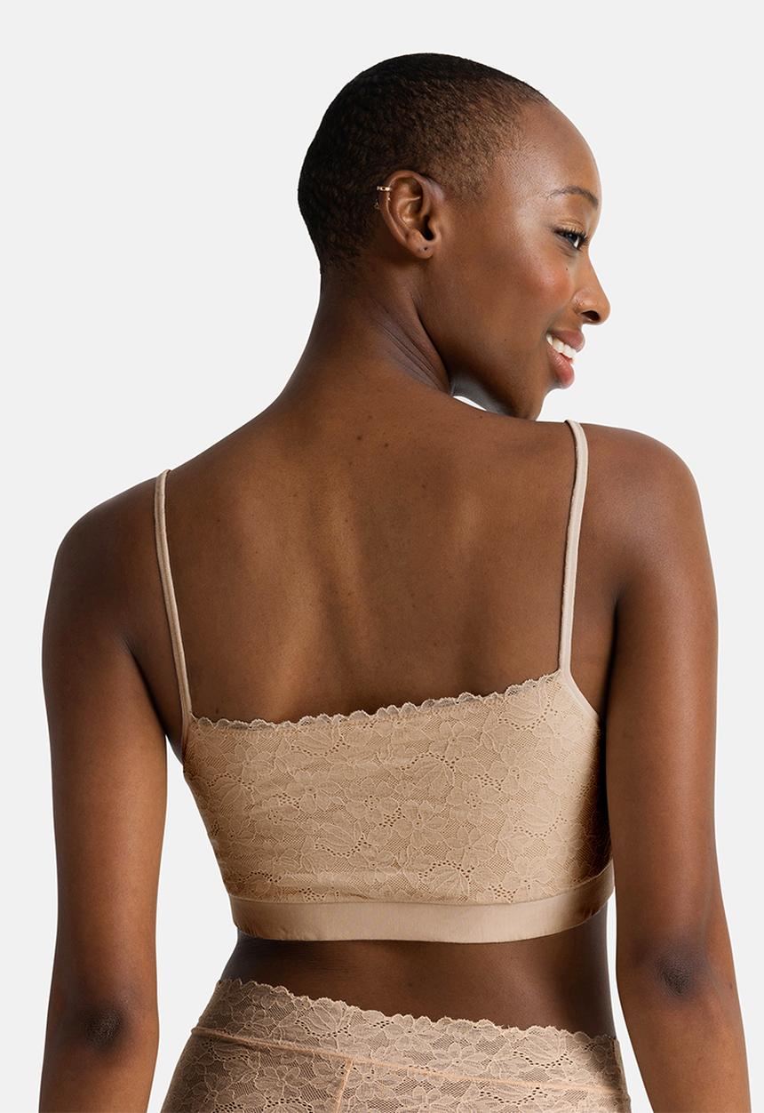 DORINA - Unifit lace bralette - beige