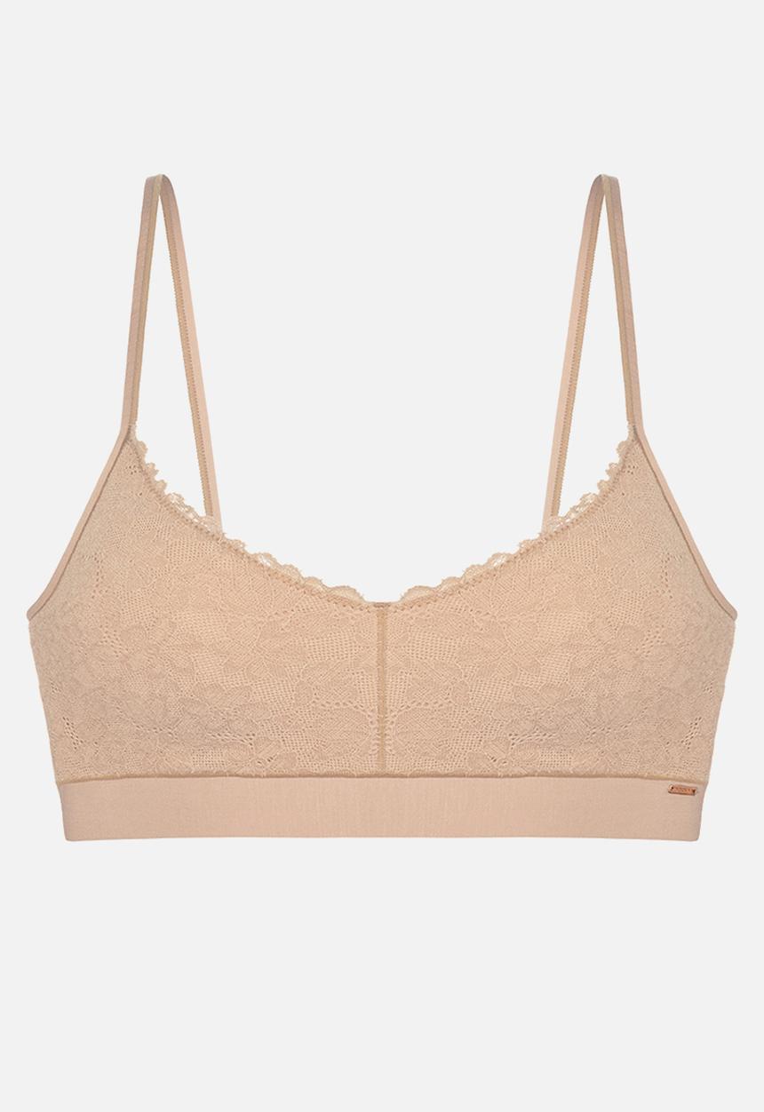 DORINA - Unifit lace bralette - beige