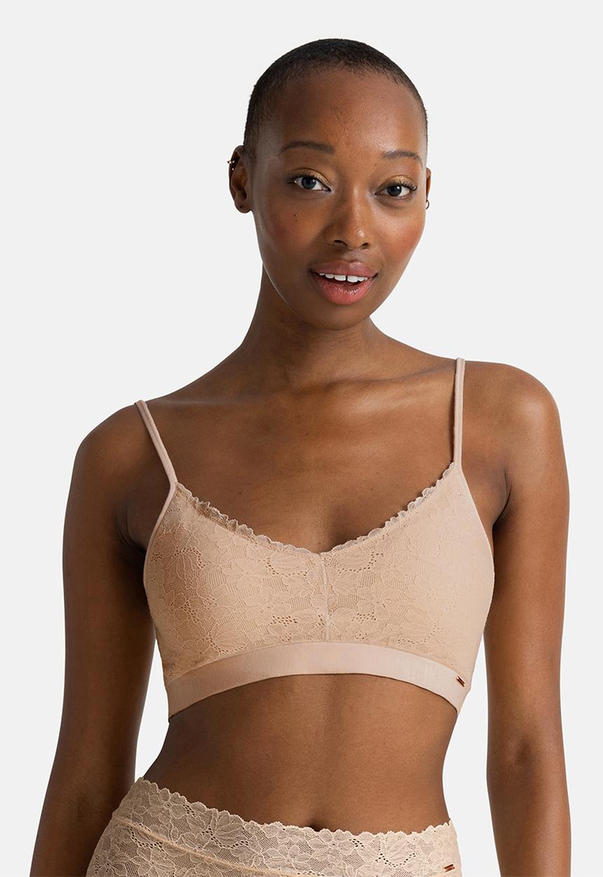 DORINA - Unifit lace bralette - beige