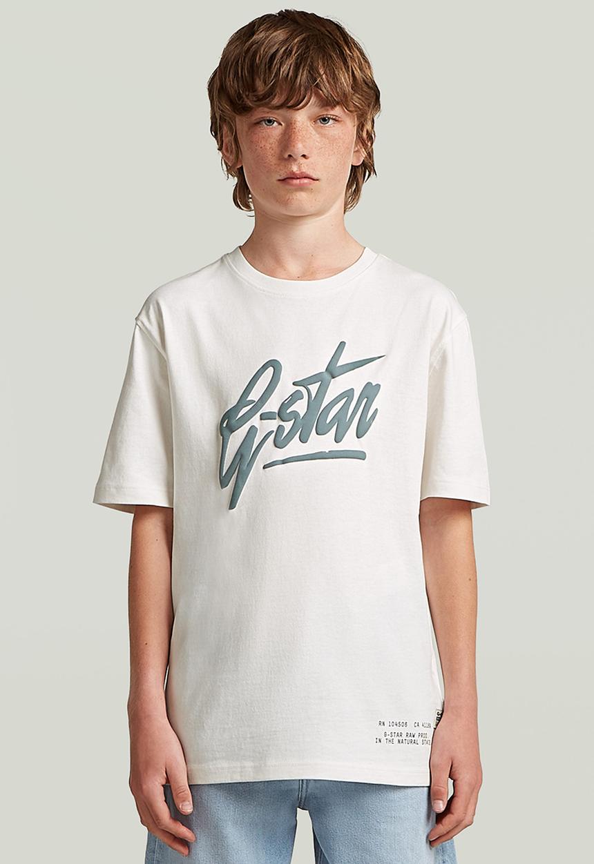 G-STAR - T-shirt short sleeve loose - white
