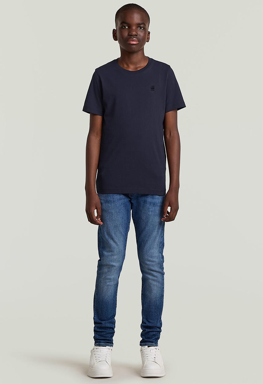 G-STAR - T-shirt s\s regular 2pk - blue