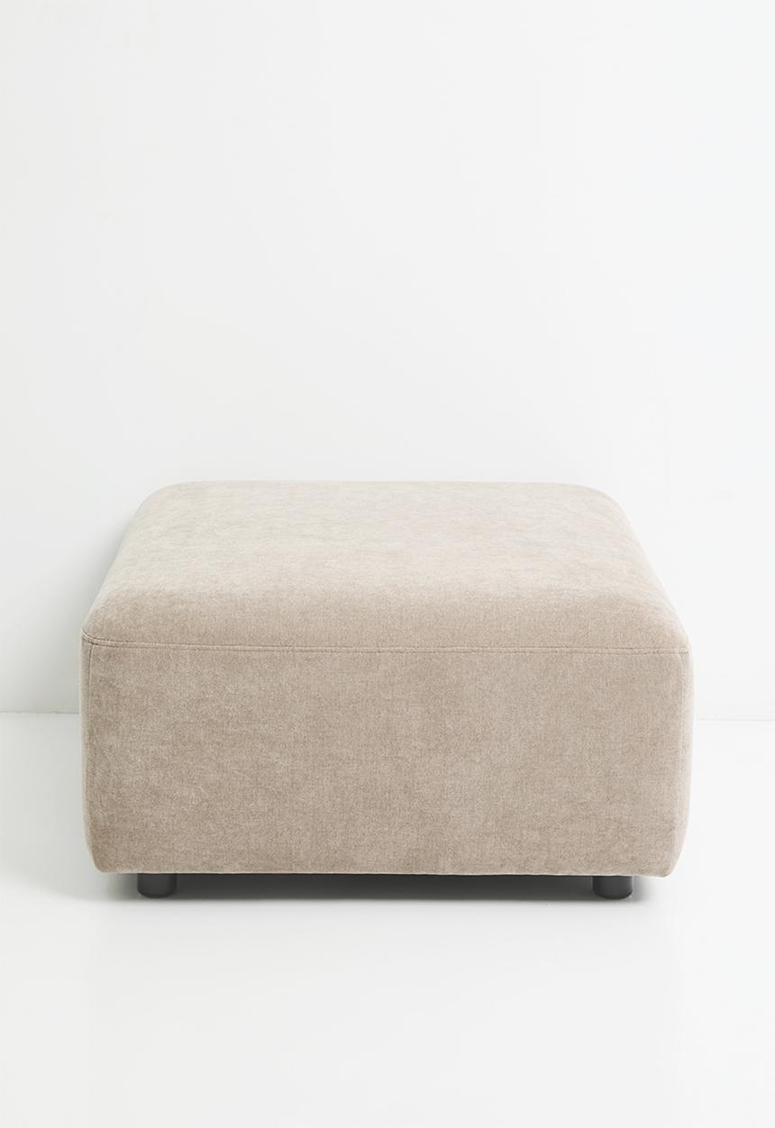 Sixth Floor - Yuca modular stool- taupe