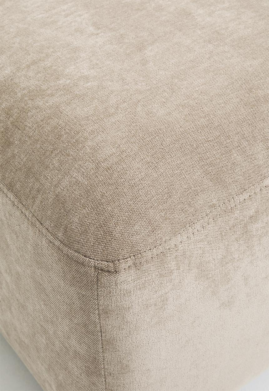 Sixth Floor - Yuca modular stool- taupe