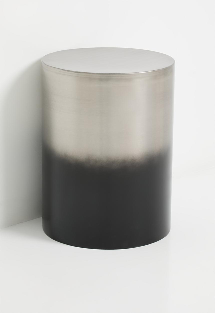 Sixth Floor - Aria Side table- antique metal
