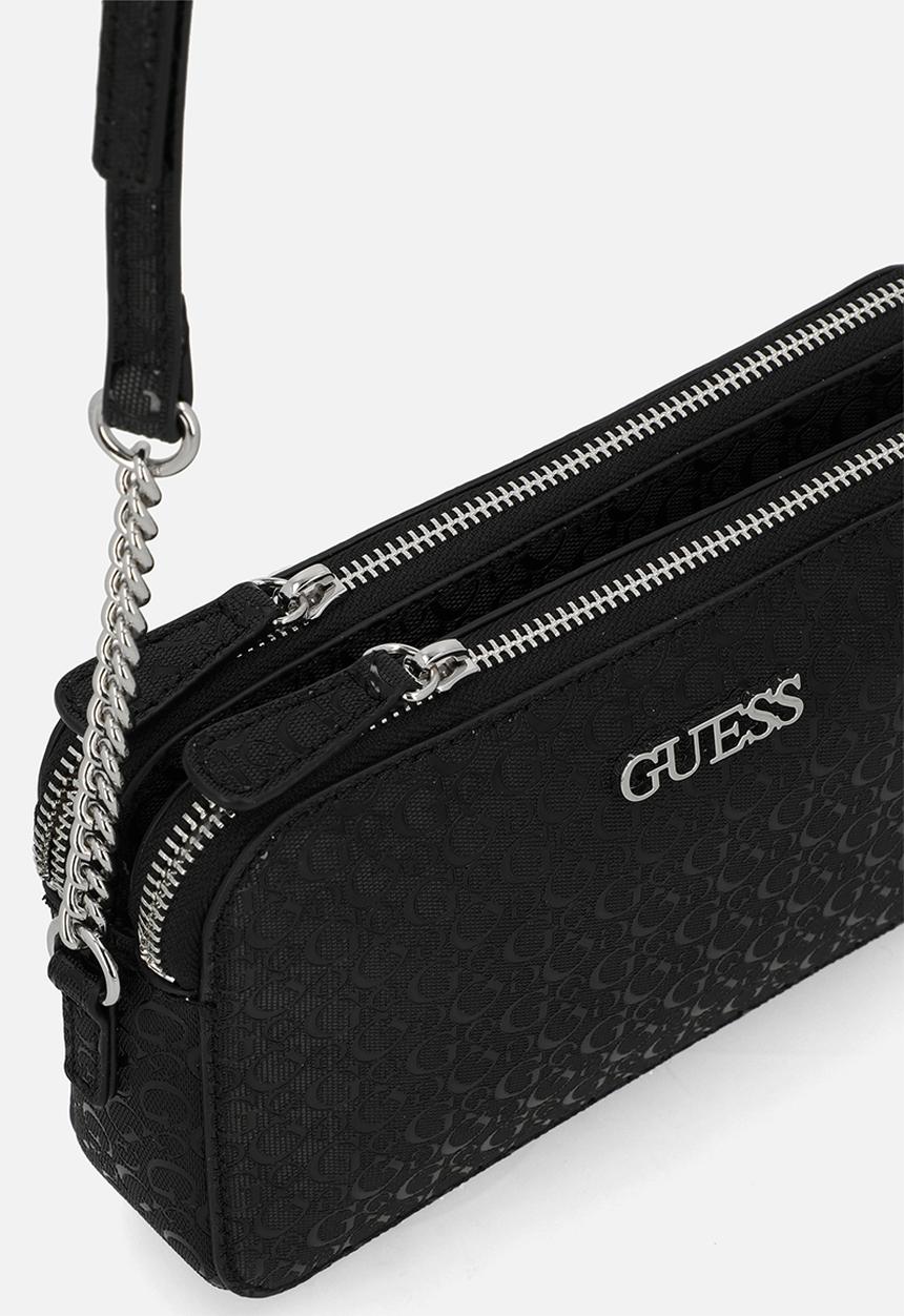 GUESS - Tidewood mini compartment crossbody bag - black