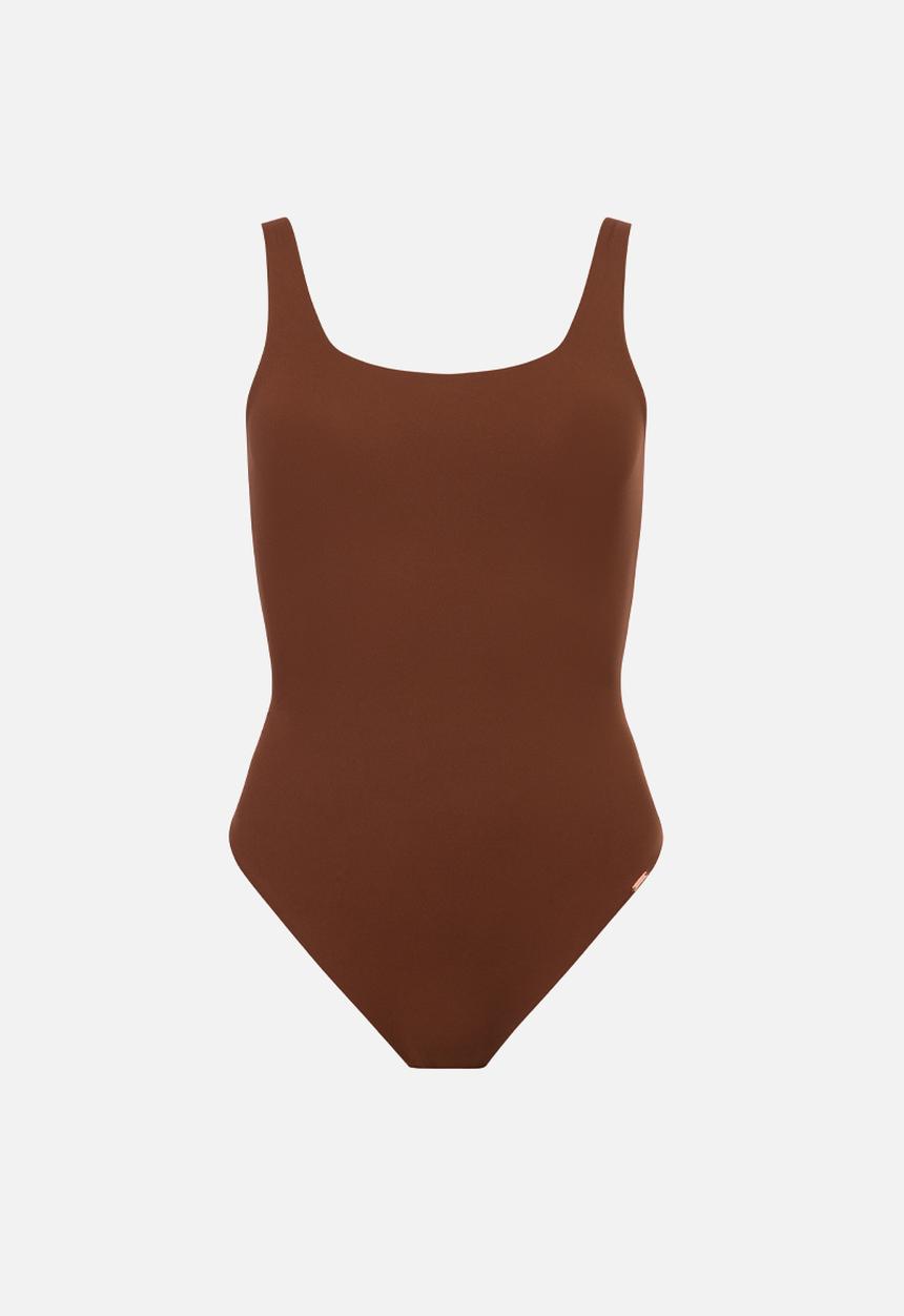 DORINA - Nao bodysuit - brown
