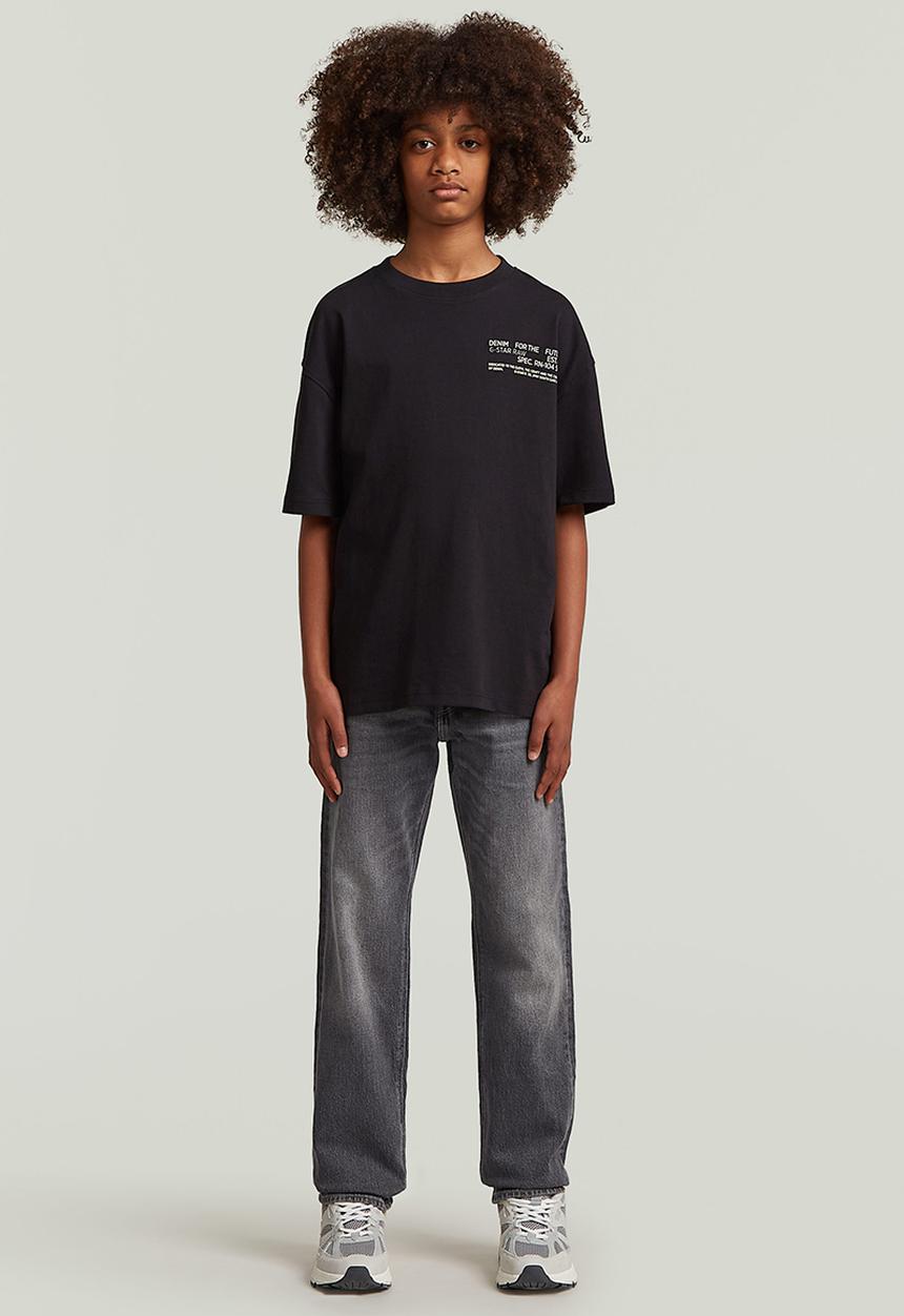 G-STAR - T-shirt s\s boxy - black