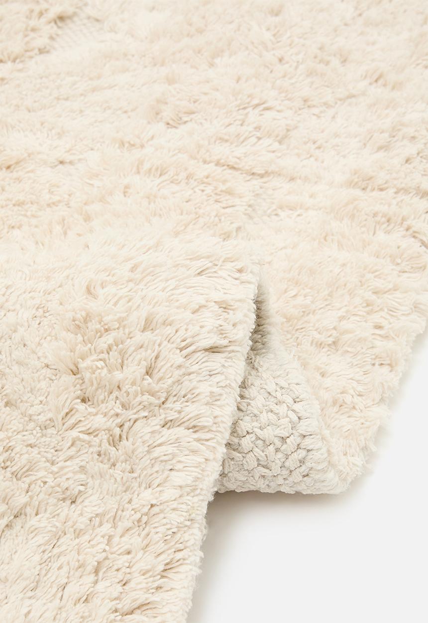 Sixth Floor - Tufted Cotton Rug- Ivory