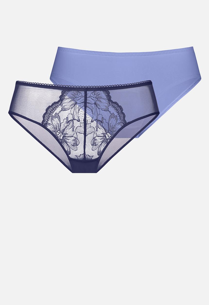 DORINA - Plus 2 pack melanie cheeky hipster - ink/lilac
