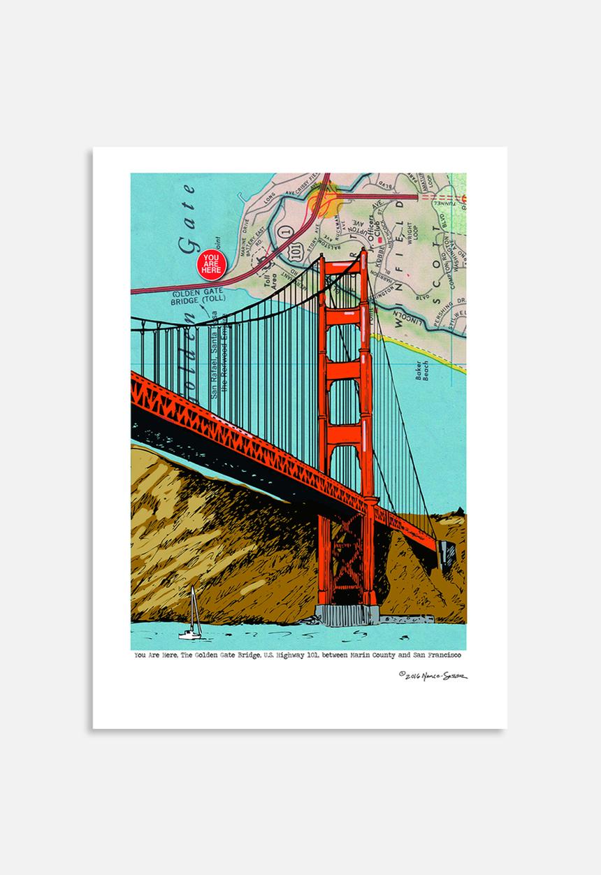 Lyn Nannce-Sasser and Stephen Sasser - Golden Gate Bridge - San Francisco