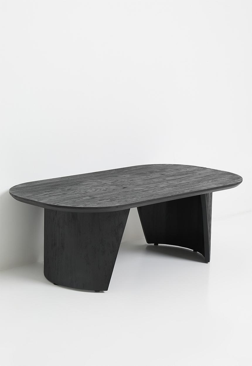 Sixth Floor - Kuzco wooden coffee table-black