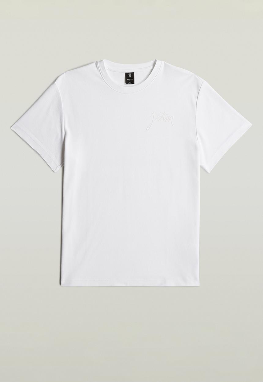 G-STAR - Script R T - white