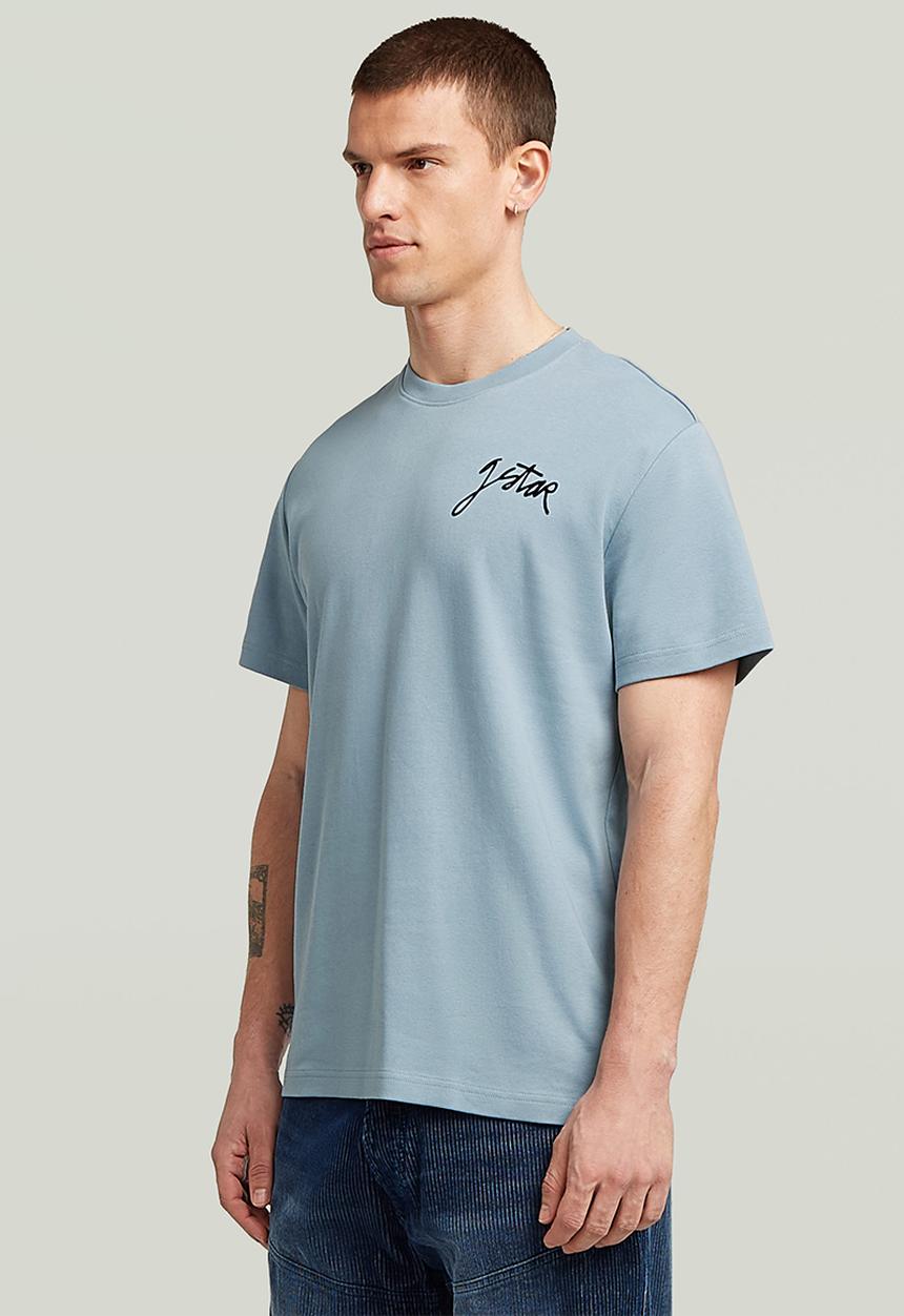 G-STAR - Script R T - ash blue