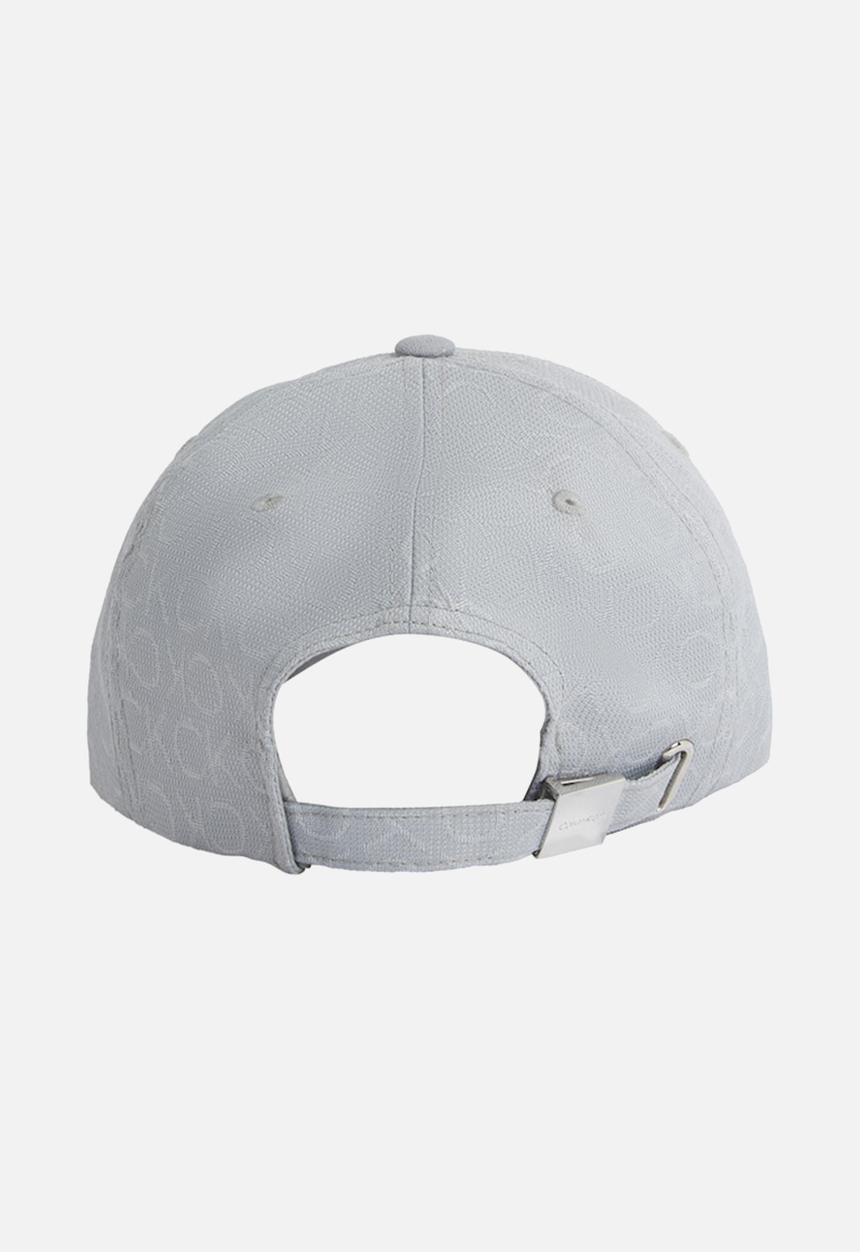 Calvin Klein - Monogram jacquard cap - mirage grey