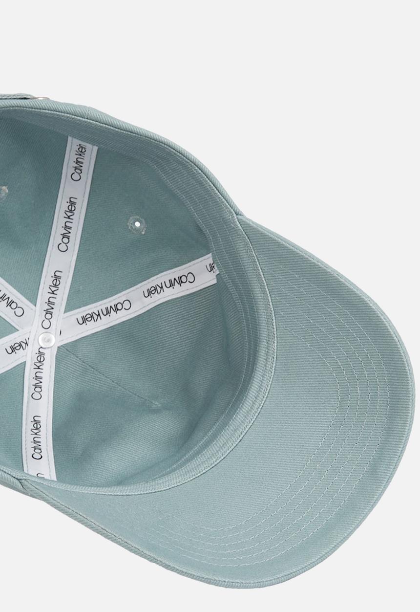 Calvin Klein - Printed monologo cap - slate