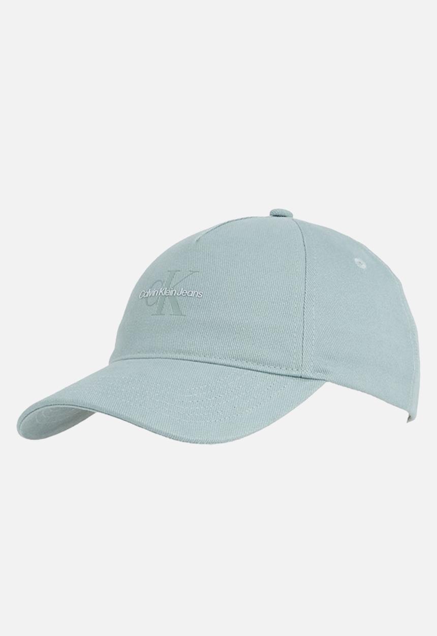 Calvin Klein - Printed monologo cap - slate