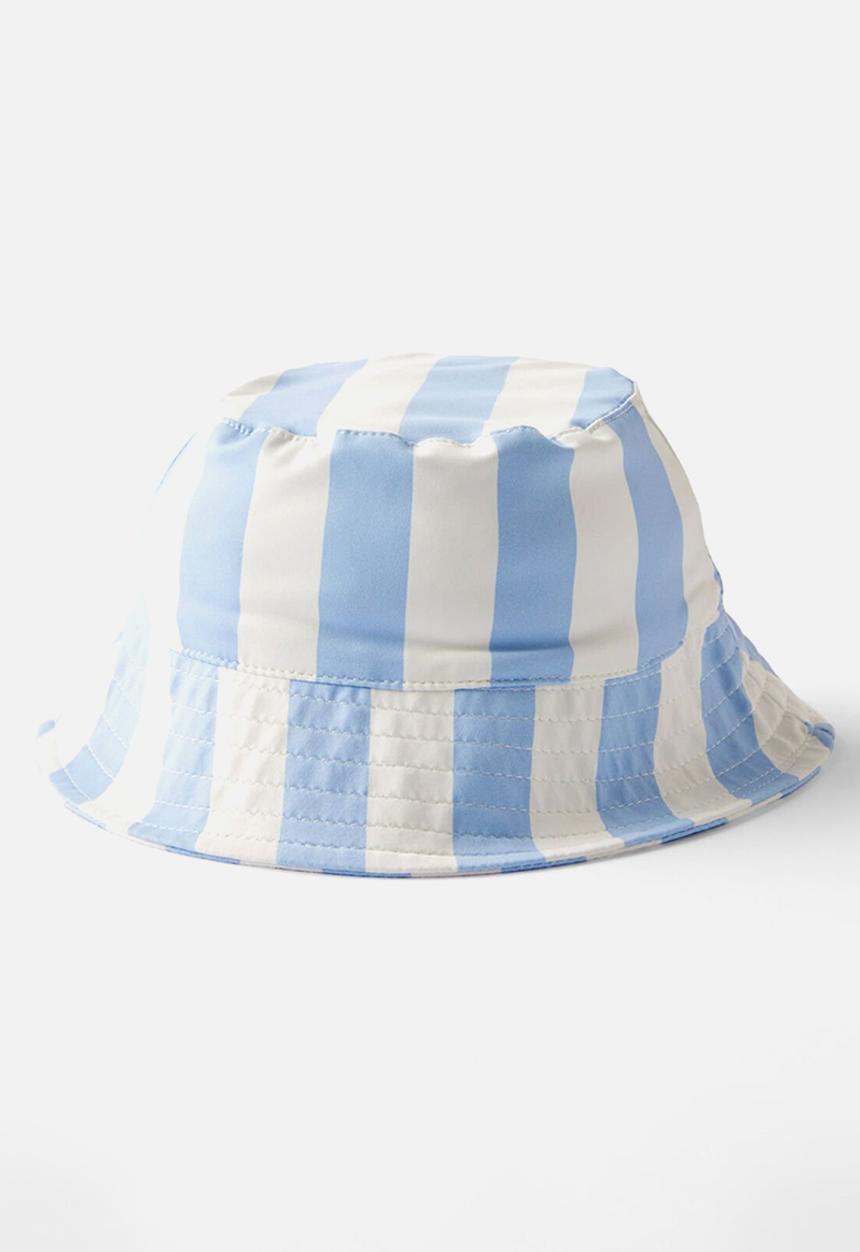 Cotton On - Baby swim bucket hat - dawn blue/bold stripe