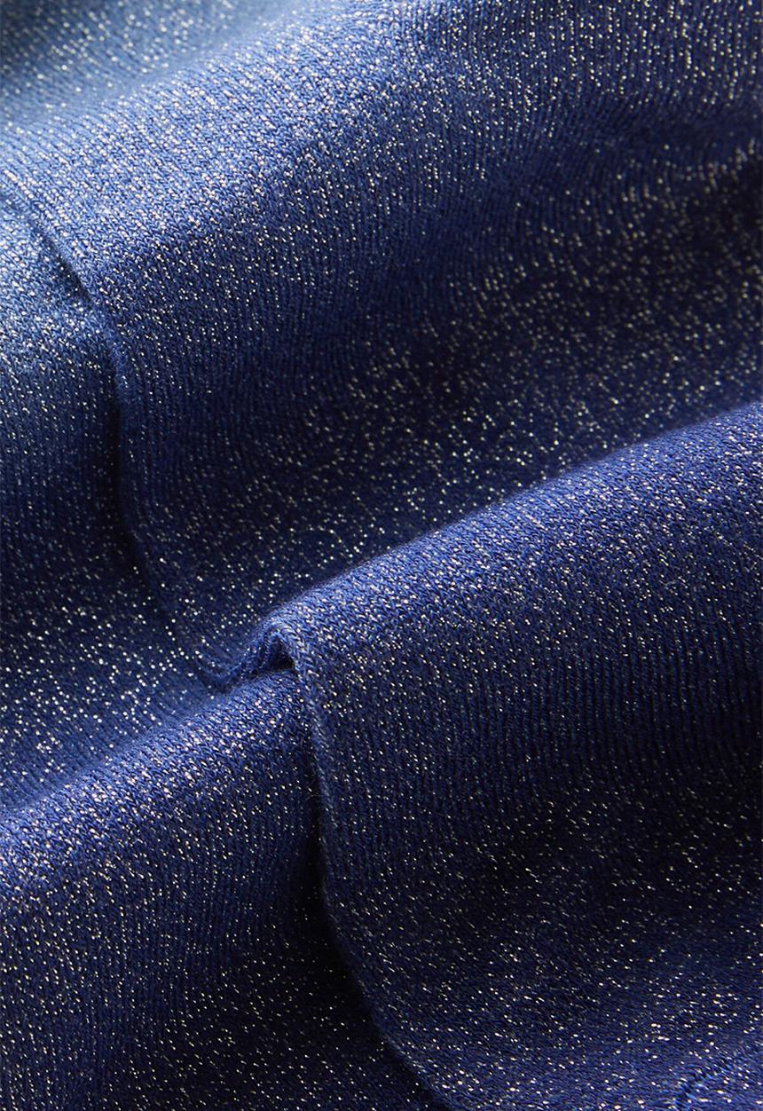 Rubi - Sparkle Mid Crew Sock - Blue Ombre