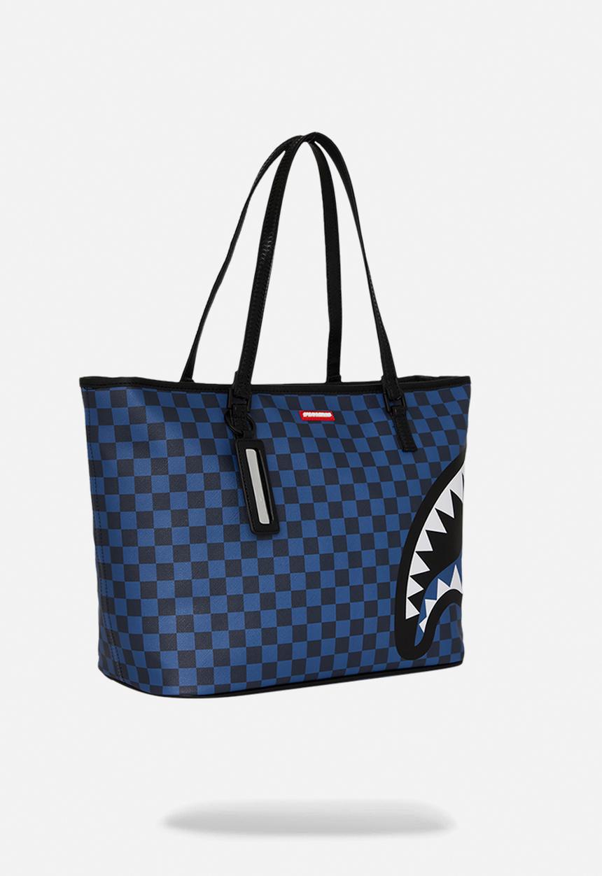 Sprayground - Midnight check tote bag - blue