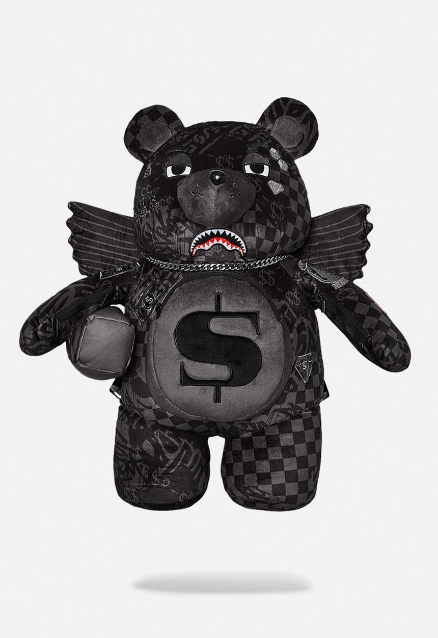 Sprayground - 3am check teddy bear - black