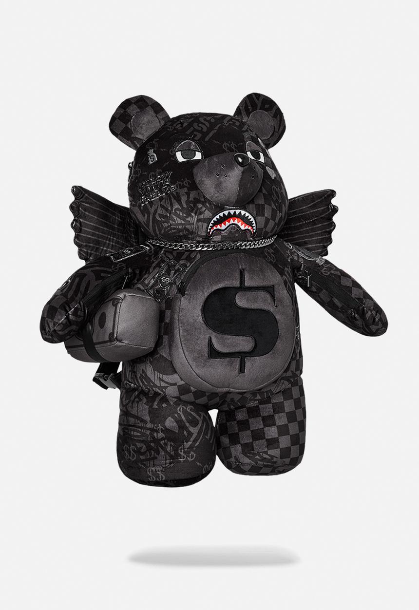 Sprayground - 3am check teddy bear - black