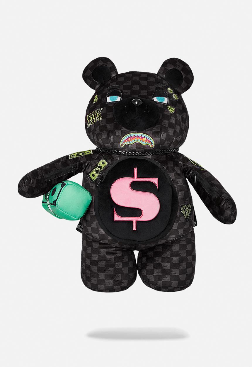 Sprayground - Slime takeover teddy bear - black/Pink