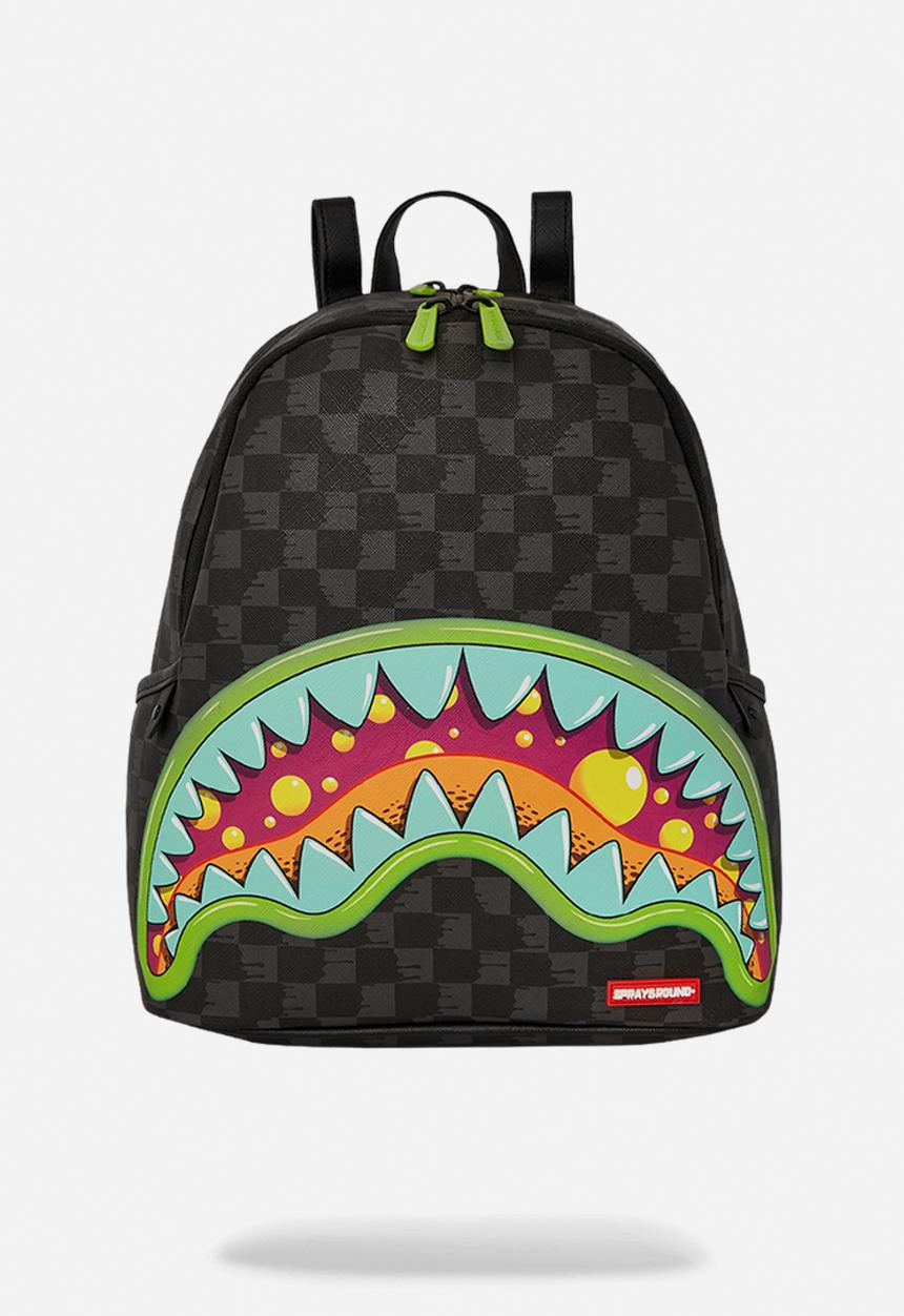 Sprayground - Slime takeover savage backpack - black