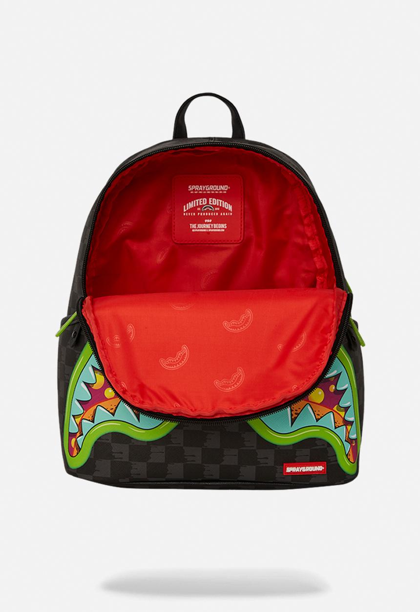 Sprayground - Slime takeover savage backpack - black