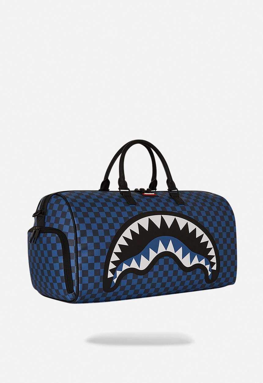 Sprayground - Midnight check emperor duffle bag - blue