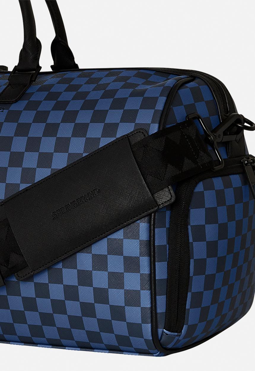 Sprayground - Midnight check emperor duffle bag - blue