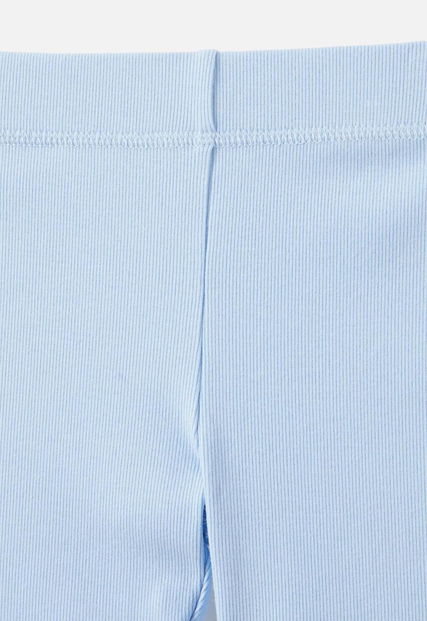 Cotton On - Hailey bike short - dawn blue rib