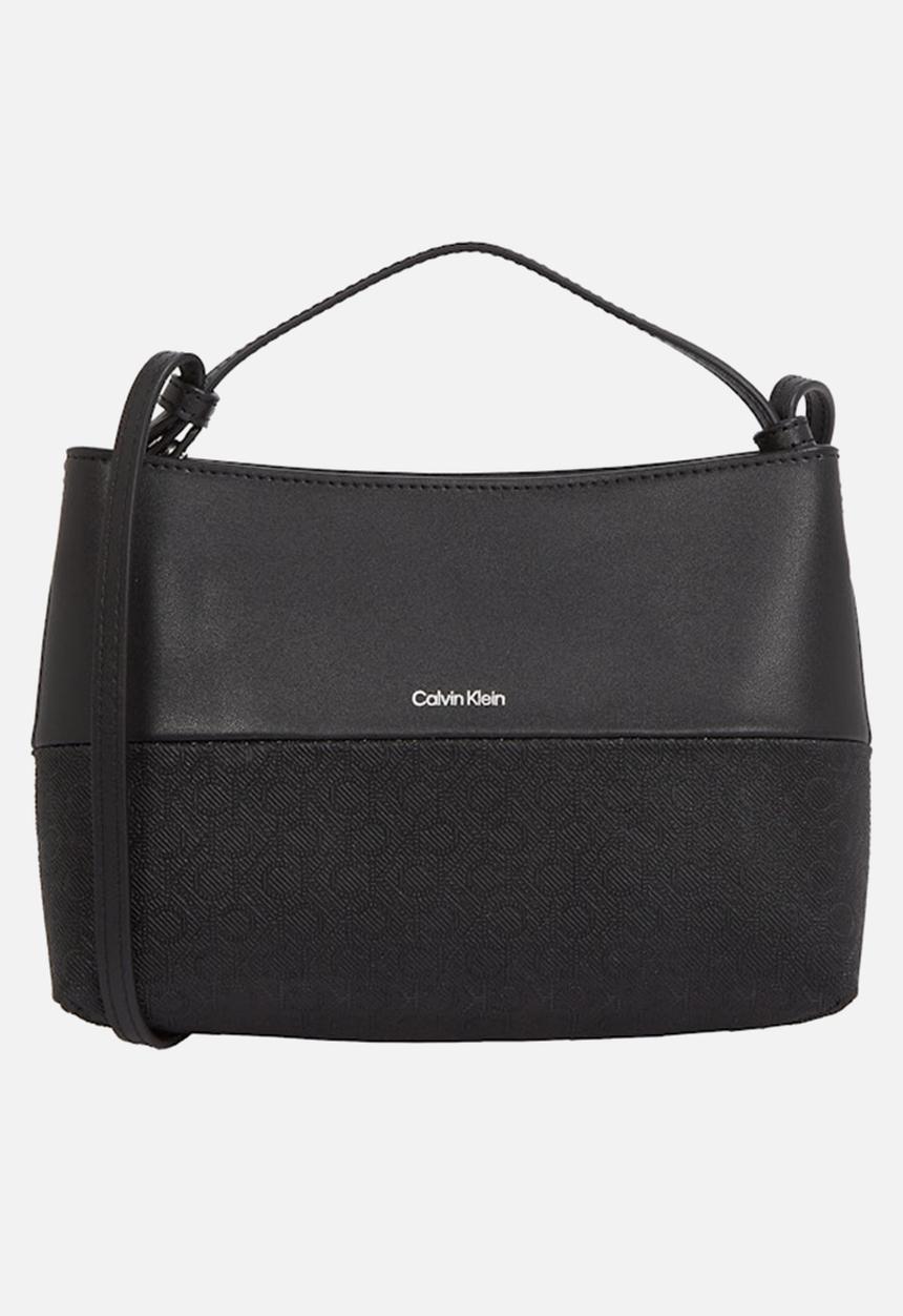 Calvin Klein - Ck mixmedia convertible bag_mono- ck black