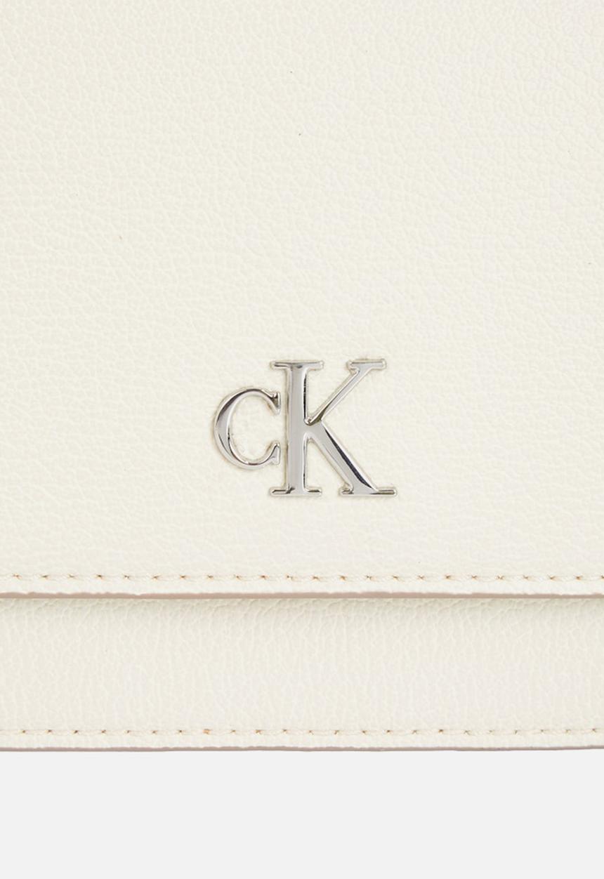 Calvin Klein - Minimal monogram ew flap ph/cb19- silver birch