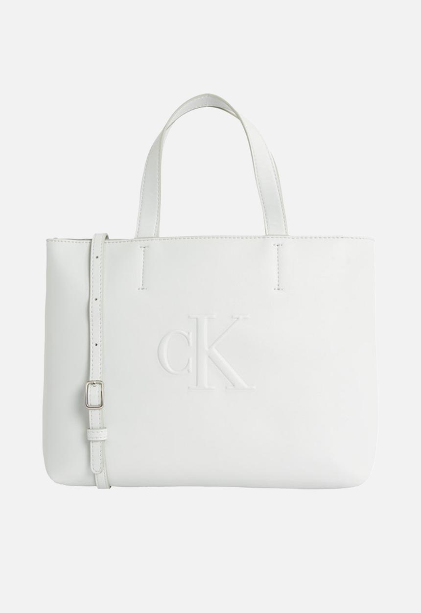 Calvin Klein - Sculpted mini ew tote- sky gray