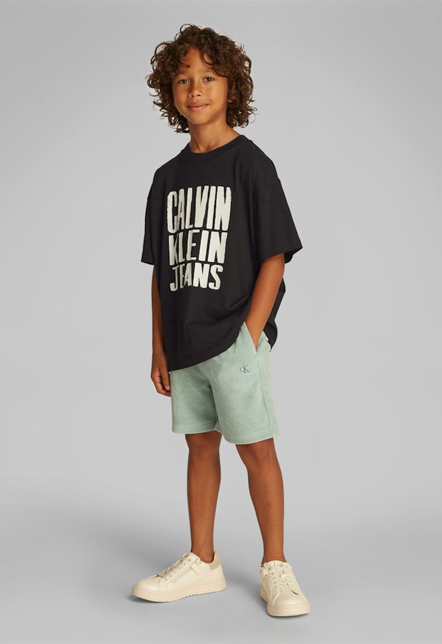 Calvin Klein - Bold ckj logo t-shirt - ck black