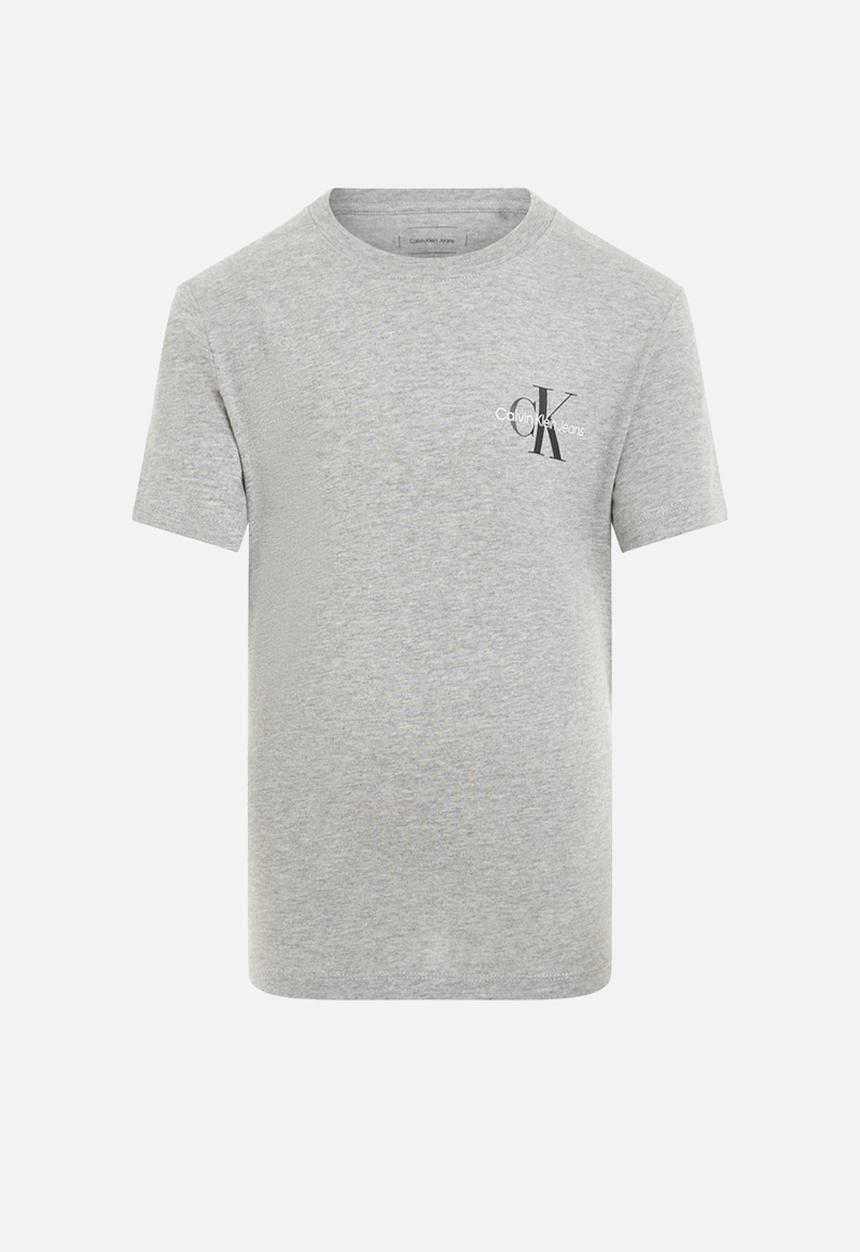 Calvin Klein - Chest monologo ss t-shirt - grey heather