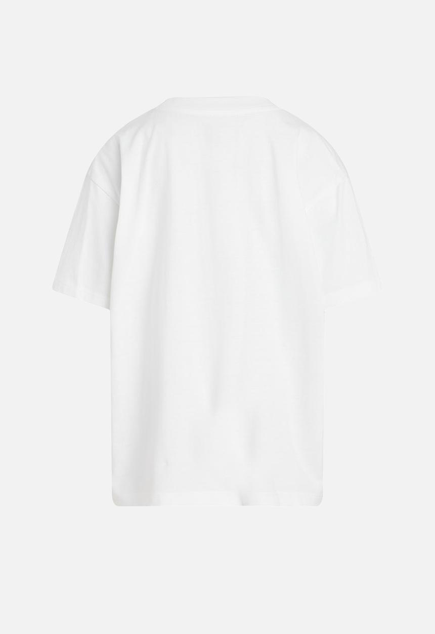Calvin Klein - Bold ckj logo t-shirt - bright white