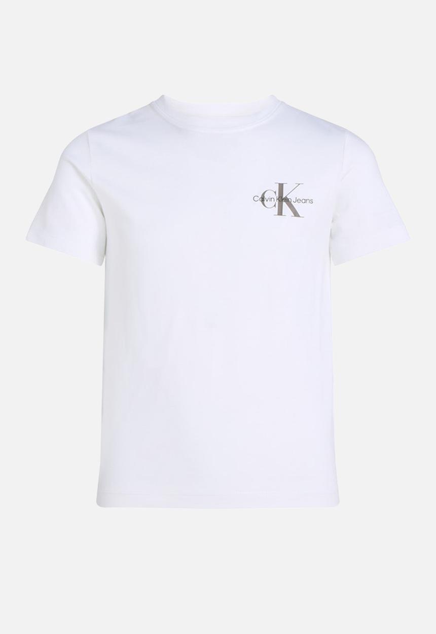 Calvin Klein - Chest monologo ss t-shirt - bright white